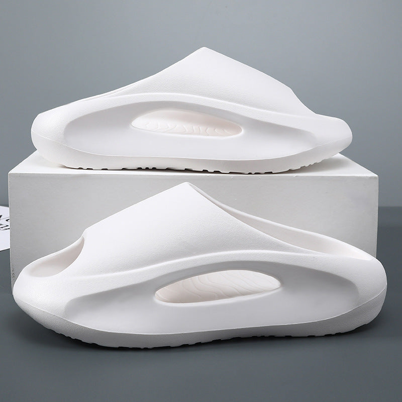 Ins Slippers Women Men Peep Toe Slipper Summer Hollow Unisex Sports Beach Shoes.