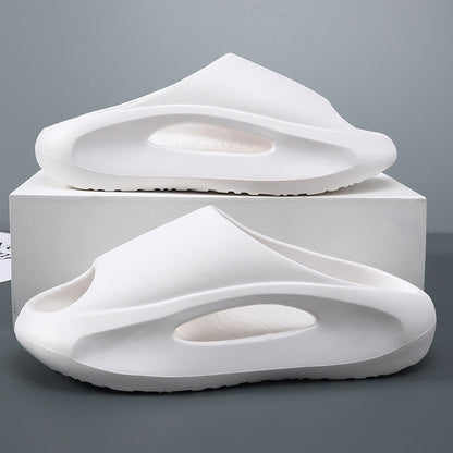 Ins Slippers Women Men Peep Toe Slipper Summer Hollow Unisex Sports Beach Shoes.