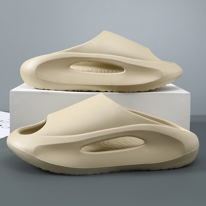 Ins Slippers Women Men Peep Toe Slipper Summer Hollow Unisex Sports Beach Shoes.